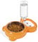 Dog Bowls, Cat Food and Water Bowl Set with Water Dispenser and Stainless Steel Bowl for Cats and Small Dogs