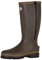 TRACKER Neopren Gummistiefel, Jagdstiefel Winter, thermo gefüttert, für Herren & Damen, mit Reißverschluss, wasserdicht, Größe 47