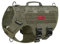 OneTigris No Pull Dog Harness for Small Dog, Mesh Design Breathable Military Dog Molle Vests with Handles, Service Dog Vest Harness for Walking Hiking Training