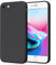 Wanme Hülle für iPhone SE 3/2 (Modello 2022/2020), iPhone 8/7 Hülle, Ultradünne Weiche Flüssigsilikon Hülle, Vollständige Schutzhülle Handyhülle für iPhone 8/7/SE (Schwarz)