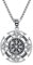 Keltisches Knoten Halskette 925 Sterling Silber Wikinger Kette ViKing Keltische Vintage Anhänger Nordischer Wolf Rune Anhänger Wikinger Amulett Schmuck für Männer Frauen Teens