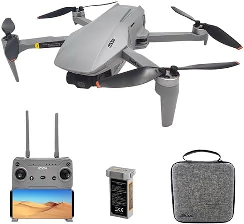 Teeggi Faith Mini Drone with 4K Camera HD for Aldults, Only 239 g, 3-Axis Brushless Gimbal, 3km Image Transmission Distance, 26 Mins Flight Time, Auto GPS Return Professional RC Dron, 1 Battery
