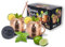 Orso Chef Set Completo Di 2 Bicchieri Cocktail Moscow Mule Rame, Accompagnati Da Cannucce, Sottobicchieri Acquistando In Omaggio Esclusivo E-book Con Ricette E Suggerimenti Per Cocktail