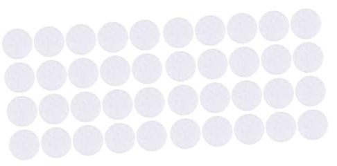 Beavorty 4packs Round Filter Cotton Pads for Facial Vacuum Cleaners Cotton Ultra-fine Filtering Air Particle Blocker Accessory for Home Use