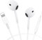For iPhone Earbuds Wired Headphones Noise Isolating Earphones Corded Headsets Built-in Microphone & Volume Control Compatible with iPhone 14/13/12/11/8/7 Pro Max/XR/XS/SE, Support All iOS System