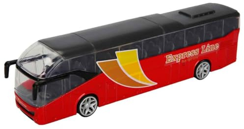 Teamsterz Street Kings Die Cast City Vehicle - Red Express Bus