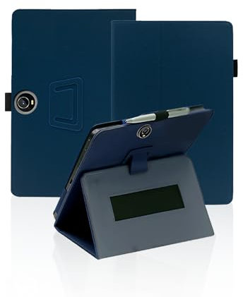 Schutzhülle für Tuohaitime C5 27,9 cm (11 Zoll) Android Tablet 14 (2024), stoßfeste Schutzhülle mit Handschlaufe, Magnet und zwei Faltmethoden, schlanke und langlebige Hülle, wasserdicht, kratzfest,