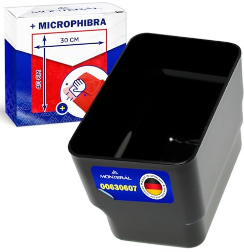 Ground Coffee Container of The Automatic Coffee Machines with Original Code 00630607 630607 for Bosch for Siemens - Complete with Microfibre Cloth - Made in Germany – MONTERAL