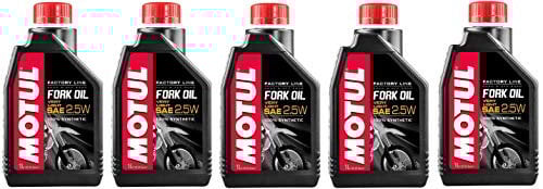 Motul Factory Line Fork Oil 2.5W Very Light Fully Synthetic, Road @ Off Road 5 Litres