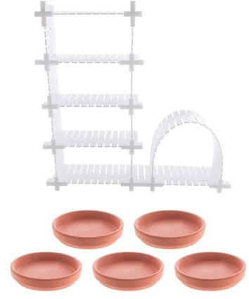 YPREWY Aquarien Verstecken Landschaft Teller Haus Aquarien Dekorationen Kunst Terrarium Habitat Ornamente