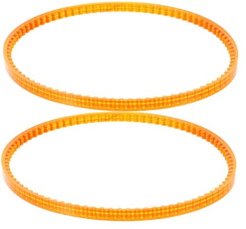 Warmhm 2pcs Cotton Candy Maker Belts Replacement Accessory for Candy Machines Lightweight Portable Design Easy Installation