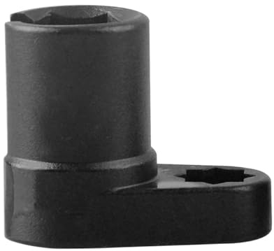 Tiardey Outil de retrait de douille décalée pour capteur d'oxygène, entraînement 22 mm 1/2 po, trou de fil