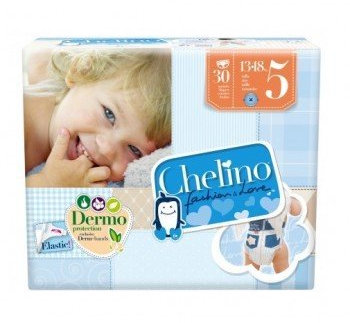 Chelino Fashion&Love Windeln, Größe 5 (13-18 kg), 30 Stück