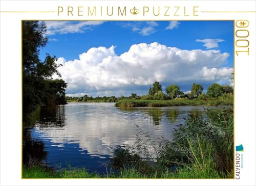 Puzzle · Stimmung an der Süderelbe | 1000 Teile · Lege-Größe 64 × 48 cm · CALVENDO Puzzle