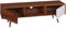 FineBuy TV Lowboard REPA 140 cm Massiv-Holz Sheesham Landhaus 2 Türen & Fach, HiFi Regal 4 Füße, Fernseher Kommode Vintage