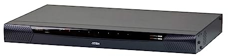 Aten KN1108VA 8-Port Cat 5 KVM over IP Black