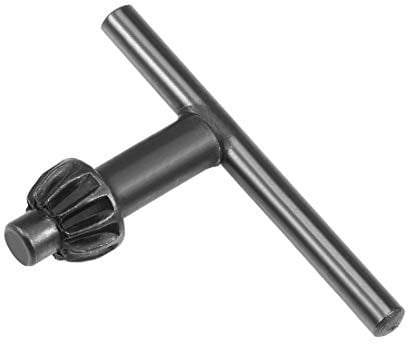 sourcing map Chuck Key 6mm Key 11 Teeth for 1.5-10mm Drill Chuck Black
