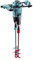 Collomix-Handrührwerk Xo33R duo HF+MKD120 HF, 1200W, 7,3kg Hexafix, 2 Rührer