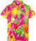 King Kameha Funky-Chemise-Hawaienne, Manche-Courte, Pineapple, Rose, 3XL