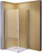 i-flair Cabina de ducha plegable para esquina - #861 (70 x 75 cm sin plato de ducha)