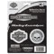 Harley-Davidson Aufkleberset Reflective