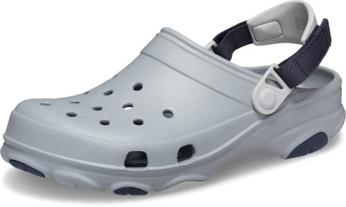 Crocs unisex-adult All-terrain Clog Clog, Light Grey, 39/40 EU