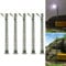 ZYWUOY 5 Stück Modellbahnleuchten Gittermastleuchte, Spur H0 Lichtanlage LED Lampe