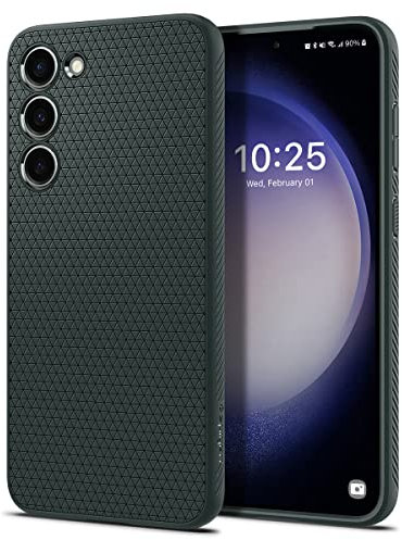 Spigen Cover Liquid Air Compatibile con Samsung Galaxy S23 Plus - Verde Abisso