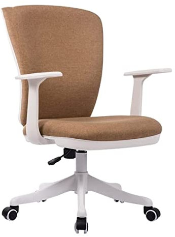 DRMEE Bürostuhl Büro Arbeitszimmer Schreibtischstuhl Nordic Computerstuhl Heimtextilien Freizeitstuhl Arbeitszimmerstuhl Schreibstuhl Bürodrehstuhl Schreibtischstuhl(Color:B)