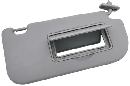 WEFOLCC Viseras Parasol para Kia para Sportage 2005-2010 Parasol Interior De Coche con Espejo En El Lado Derecho Gris Visera Parasol Interior