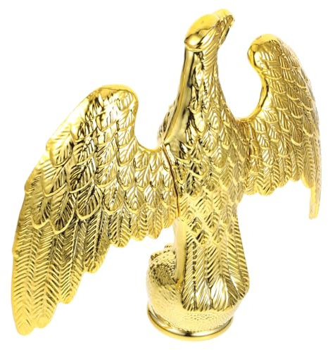 BESPORTBLE Fahnenmast-Adler-Ornament Einfach Anzubringende Spitze Für Gartenflaggen