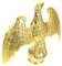 BESPORTBLE Fahnenmast-Adler-Ornament Einfach Anzubringende Spitze Für Gartenflaggen