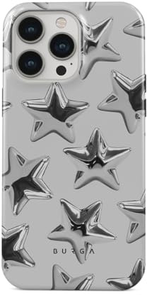 BURGA Handyhülle für iPhone 14 Pro Max – Unisex Hybrid-Schutzhülle mit stoßdämpfendem TPU & kratzfester Außenschale, erhöhter Displayrand, MagSafe-kompatibel, kabelloses Laden, stylisches Design