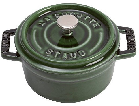 Staub – Mini CC Ronde 10 cm majolique Basilic 1101085