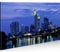 islandburner Bild Bilder auf Leinwand Frankfurt 1p XXL Poster Leinwandbild Wandbild art up your life ®