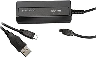 Shimano Cycling SMBCR2 SM-BCR2 Di2 Internal Battery Charger Direct to SM-EW90 Junction, Black, UNI