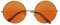 W WIDMANN MILANO Party Fashion - Brille 70er Jahre, mit farbigen Gläsern, Hippiebrille, Schlagerstar, Fasching