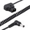 Andoer D-Tap to DC Power Cable compatible with V-Mount Battery for DSLR Camera Cage Rig Power Supply