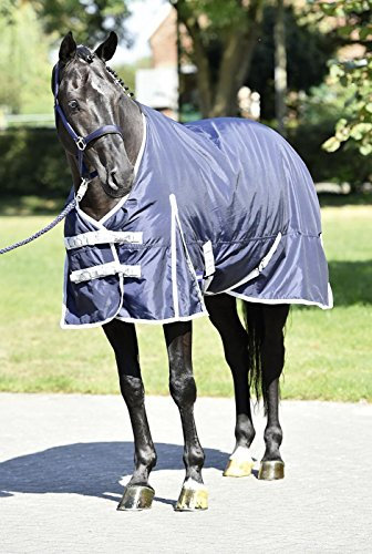 Outdoordecke OMSK RAIN 135 cm navy/silber