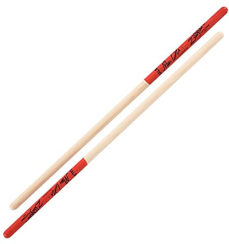 Zildjian Artist Series Hickory 'Salsa' Timbale Sticks - Marc Quinones - Red DIP