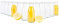 MamboCat Lot de 12 bouteilles de jus avec couvercle Twist-Off TO43 Blanc 150 ml
