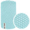 Baumwolle 100% Baby Strickdecke Kuschelige Decke ideal als Baby Decke, Erstlingsdecke, Wolldecke oder Baby Kuscheldecke 80x100 I 100x120 (1032) (Minze, 100 x 120)