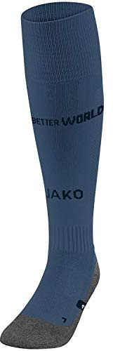 JAKO Unisex Stutzenstrumpf World, Stahlblau, 39-42