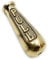 Jones & Grey - Solid Antique Brass Vintage Victorian Period Style Bathroom Light Switch Pull, Black, Size 85mm long . 35mm at the widest part., BR-IRN-39A