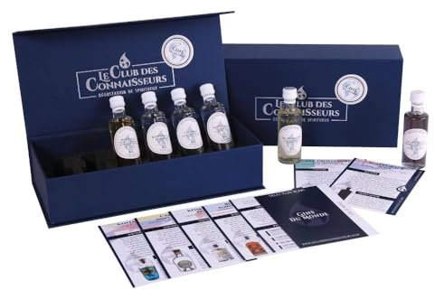 Coffret Dégustation Gin Du Monde 6 x 40ml - En Solo Ou Duo