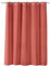 Douceur d'Intérieur, Tenda doccia con occhielli Clipsable (180 x 200 cm) Dotty Terracotta, Microfibra Goffrata