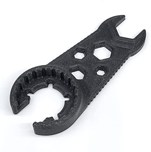 Addiction3d 7-in-1 Magnetic Gas Bottle Wrench, Tool I Key for Gas Bottle, Gas Valve, Gas Bottle Screw, Hose Connection Nut, Pressure Regulator for Home, Kitchen, Outdoor, Camping, Where
