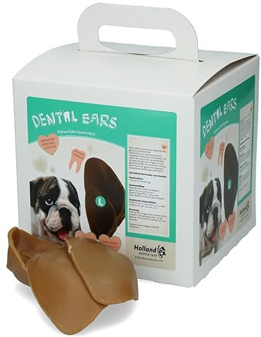 Dental Ears Hunde-Snacks Große Zahnohren