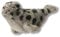 alles-meine.de GmbH Fingerpuppe Robbe grau Seehund Walross Wassertier Fisch Tier Wasser
