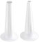 Sausage Stuffer Kit Stuffing Tubes Sausage Maker Machine Sausage Stuffer Manual Meat Grinder Compatible with Kitchen Plastic Food Grinder Attachment Plus Retainer Ring White.